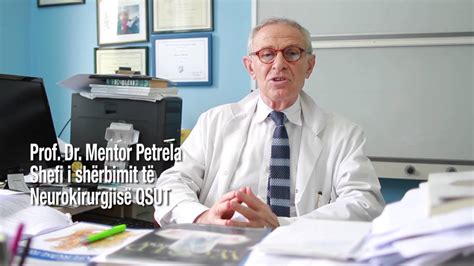 He specialized in neurology (1973) and worked at Burrel Hospital (1975-1976). . Dr mentor petrela biografia